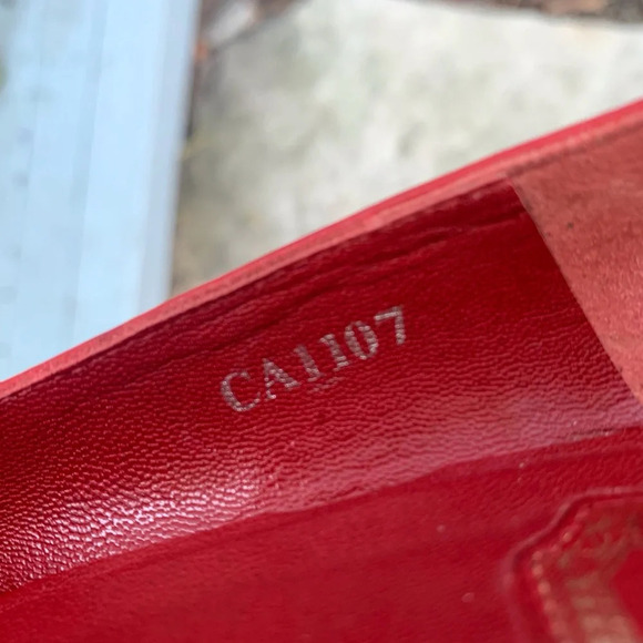 Christian Dior Red Cannage Leather Cut out Heeled Pumps, size  39 - Picture 15 of 15